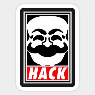 Hack society Sticker